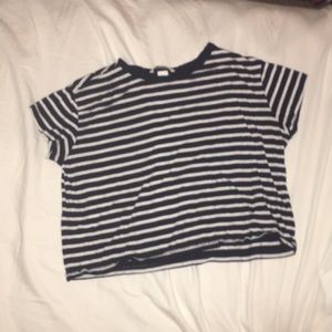 A striped t-shirt
